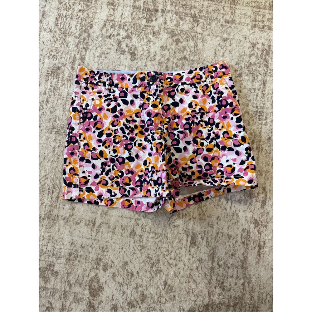 Crown & Ivy Women’s High Waist Leopard Print Caroline Shorts Multicolor Size 10